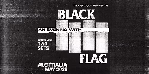 BLACK FLAG \/\/ Live at Crowbar, Sydney