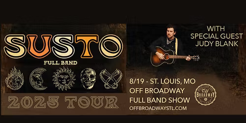 SUSTO 2025 Summer Tour