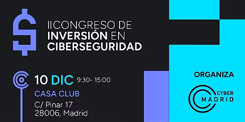 InverCyber - II Congreso de Inversi\u00f3n en Ciberseguridad