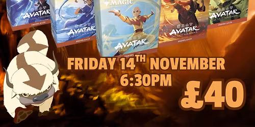 MTG- Avatar: The Last Airbender Prerelease