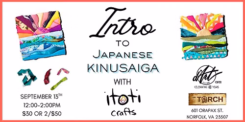 Intro to Japanese Kinusaiga at Torch Bistro