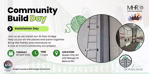 Installation Day: Help Us Put the Bridge Together