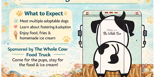 Dog Adoption Event + Food Trucks!
