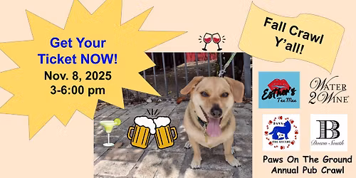 Paws On The Ground Annual Pub Crawl