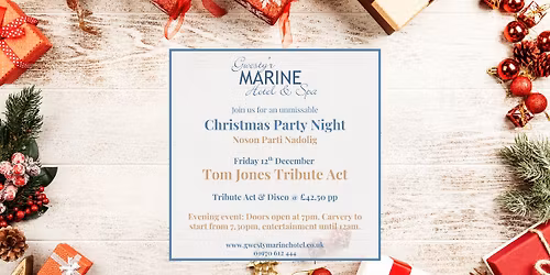 Christmas Party Night - Tom Jones Tribute