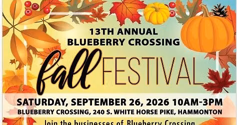 13th Annual Blueberry Crossing Fall Fest