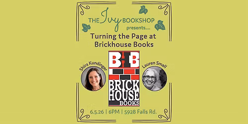 Turning the Page at Brickhouse Books