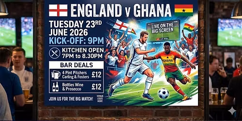 WORLD CUP - ENGLAND V GHANA