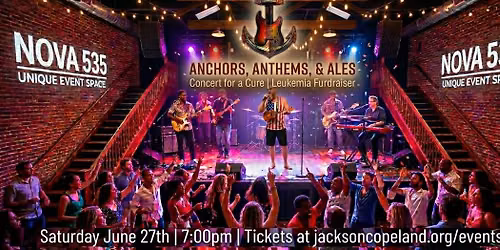 Anchors, Anthems, & Ales: Concert Benefiting The Jackson Copeland Foundation