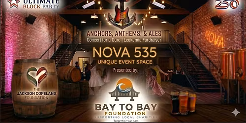 Anchors, Anthems, & Ales: Concert Benefiting The Jackson Copeland Foundation