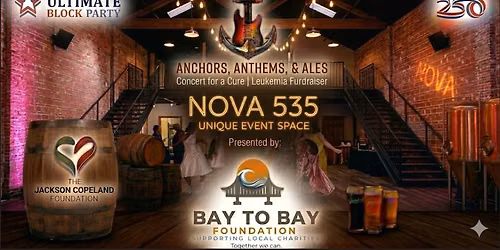 Anchors, Anthems, & Ales: Concert Benefiting The Jackson Copeland Foundation