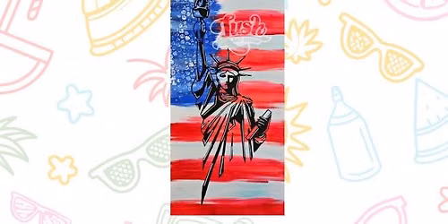Lady Liberty Paint Class - June 30, 6:30 - 8:30 pm