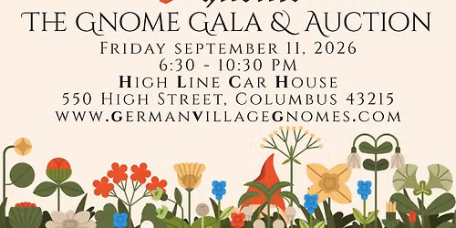 Gnome Gala and Auction