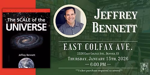 Jeffrey Bennett Live at Tattered Cover Colfax