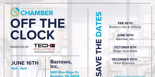 Off the Clock - June 16th - Barrows, Inc