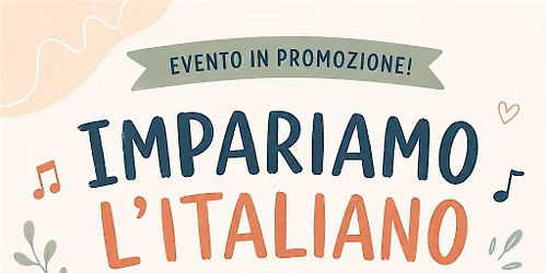 IMPARIAMO L\u2019ITALIANO