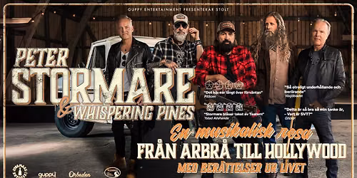 PETER STORMARE \u2013 Fr\u00e5n Arbr\u00e5 till Hollywood - Bolln\u00e4s 23 September
