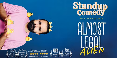 Standup Comedy in English \u2022 Almost Legal Alien \u2022 Sofia