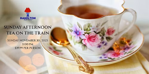 Sunday Afternoon Tea on the Train