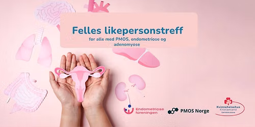 Felles likepersonstreff: PMOS, endometriose og adenomyose