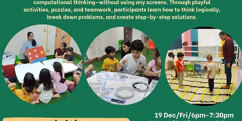 Christmas Screen-Free Coding workshop