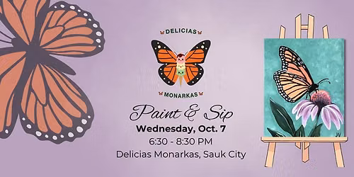 Delicias Monarkas Paint & Sip
