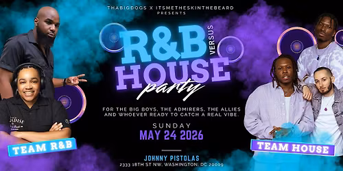 R&B vs House DC Black Pride 2026 | Two Floors Experience