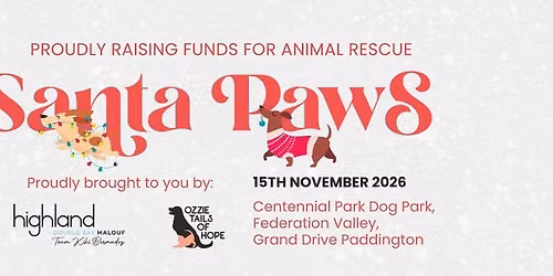 Santa Paws Event 2026