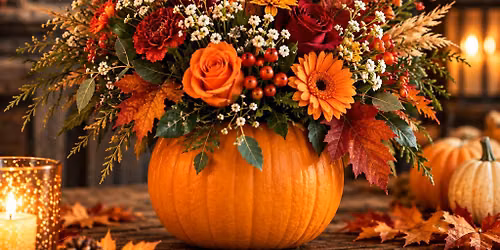 Floral Pumpkin Workshop