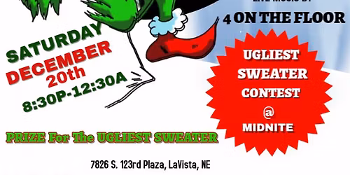 Annual Ugly Christmas Sweater Party\/Contest!