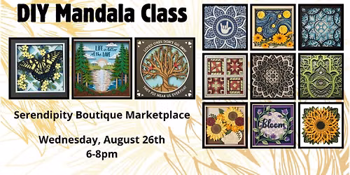 Creative Reset: Mandala Workshop \u2728 | Wednesday, August 26th 6-8pm