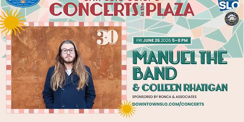 Manuel the Band & Colleen Rhatigan at Concerts in the Plaza