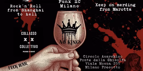 Drunken Masters vol. 2 - Bordhell, Collasso Nella Manica e Volgars live in Milan