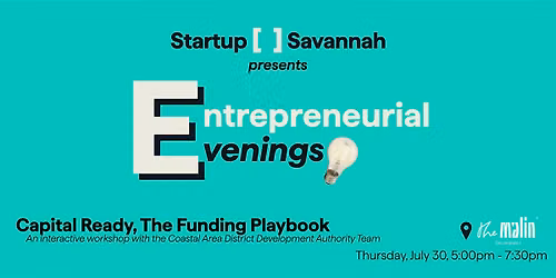Entrepreneurial Evenings - Capital Ready: The Funding Playbook with CADDA