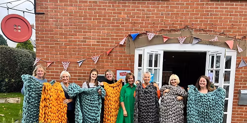 Arm Knitting Throw Workshop  