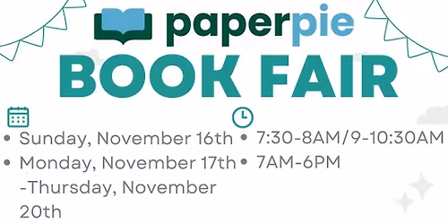 Lambs of Christ Learning Center November 2025 Book Fair