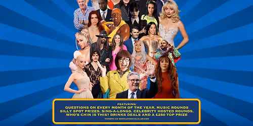 The (Last Ever) Mad F****** Quiz of the Year!