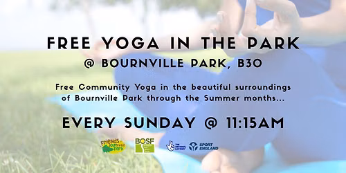 FREE Yoga in the Park: Bournville Park