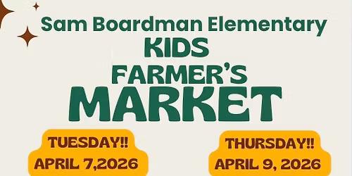 Kids Farmers Market - TWO DAY EVENT!