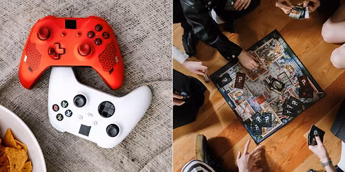 Youth Monthly Mix: Board Games & Video Games
