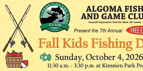 2026 Fall Kids Fishing Day