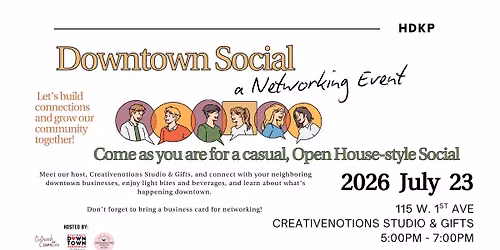Downtown Social: a Casual Networking Event