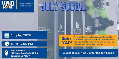 Young Ascension Professionals July Social 