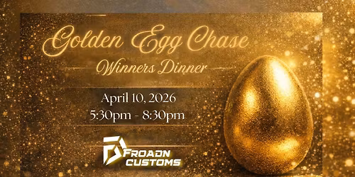 Golden Egg Chase Winners Dinner