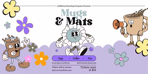 Mugs & Mats at Market 42: A Coffee and Yoga Event