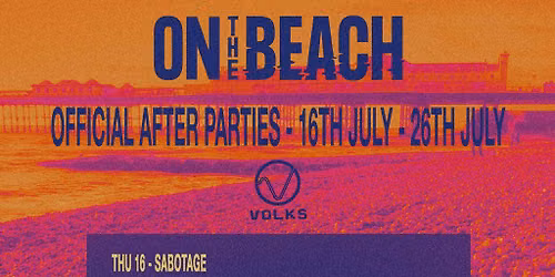 On the Beach Official Afterparty - Stanton Warriors & Calyx