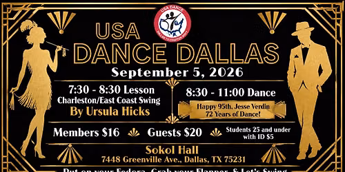 Ballroom Dance and Swing\/Charleston Lesson!
