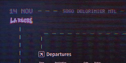 DEPARTURE \/ pop-up, tattoo & musique \u00e9lectronique