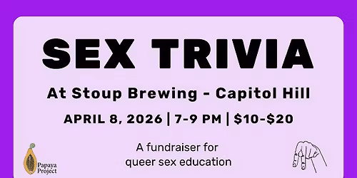 Sex Trivia @ Stoup Capitol Hill