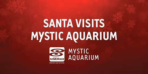 Santa Visits Mystic Aquarium!